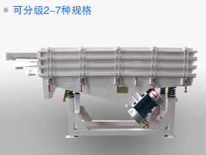 多層設(shè)計(jì)，進(jìn)行物料篩分不同等級(jí)